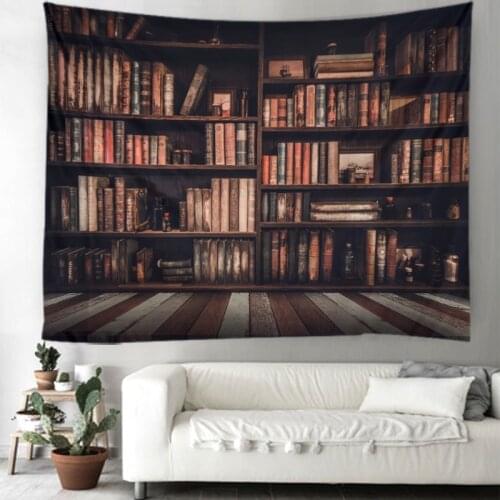 Hot Selling Nordic Green Planting Podomician Style Tapestry Digital Printing Wall Decoration Wall Cloth