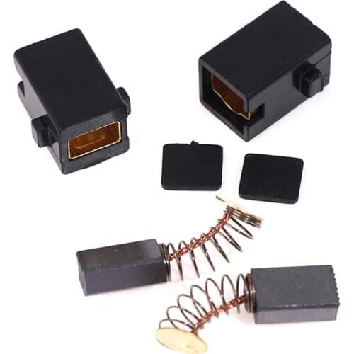New Practical 1 Pair High Quality Carbon Brush With Holder For BOSCH TSB1300/5500 Impact Drill Spare Parts
