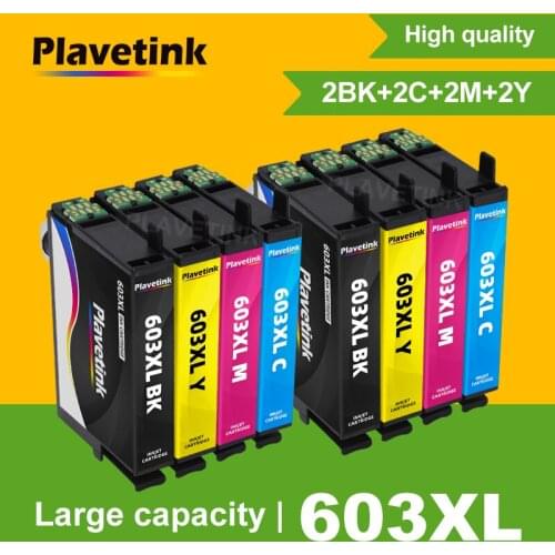 Plavetink 603xl T603 E603 Replace For Epson 603 XL Ink Cartridge for Epson Printer XP2100 XP2105 XP3100 WF-2830 XP4100 XP4105