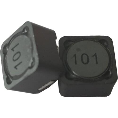 Wholesale shield inductor 100uH 12X12X7mm chip power inductor 0.47''X0.47''X0.28'' surface mount fixed inductor,1000pcs/lot