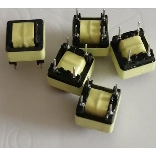 10 PCS EE Shape Ferrite Core Inductor Choke EE10 4 Pin Ferrite Bead Transformer Inductance Ferrite Magnets Chokes