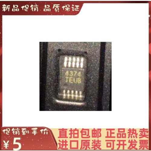 2-10PCS/lot MAX4374TEUB+T MSOP-10 New original IC