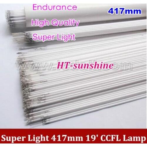 500PCS Free Shipping 417mm*2.4mm CCFL tube Cold cathode fluorescent lamps for 19" widescreen LCD monitor