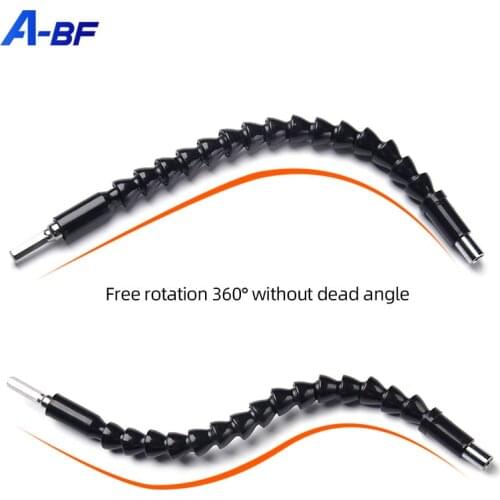 A-BF Electric Drill Screwdriver Bit Multifunctional Universal Snake flexible Hose Cardan Shaft Connection Soft Extension Rod