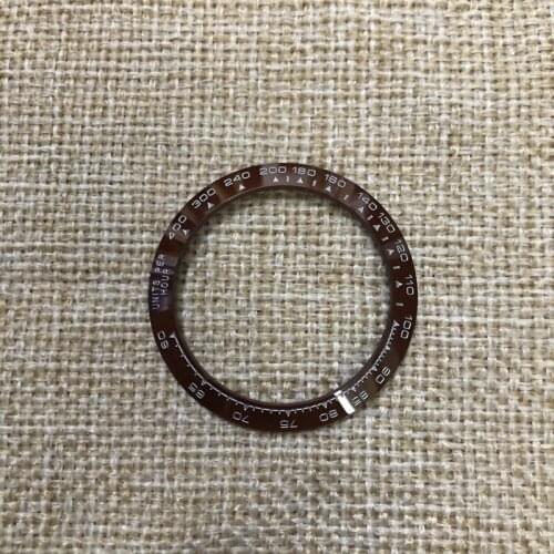 Watch accessories Brown ceramic outer ring 116500 Universal 39.3mm case digital outer frame single price