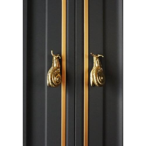 American Solid Brass Drawer Cabinet Door Handle Pure Copper Creative Wardrobe Tea Caddy Jewelry Box Knobs Pulls Decor Hardware