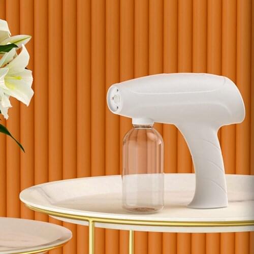Wireless Sprayer Gun Disinfectant Sprayer Handheld Nano Steam Disinfection Atomizer USB Rechargable Wireless Sprayer Gun 320ml