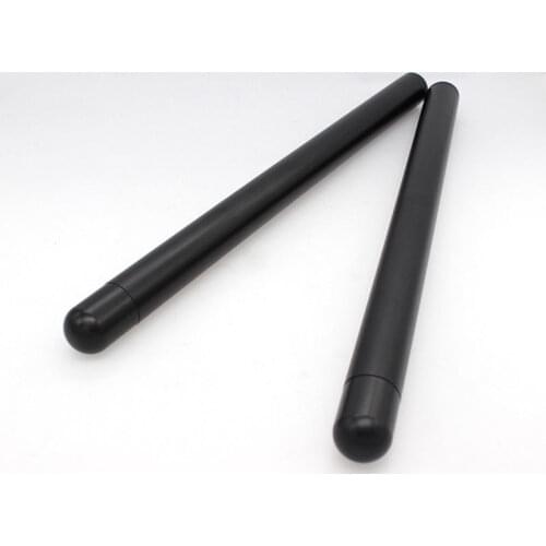 CNC Aluminium Universal Vortex 7/8" Clip On Ons Replacement For Motorcycle Handle Bars 22mm Handlebars Tubes Tube 295mm Black BB