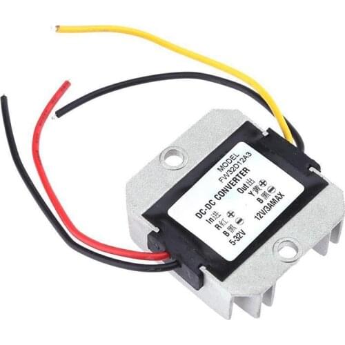 DC-DC 5-32V to 12V 3A Automatic Voltage Stabilizer Power Converter Regulator AUG889