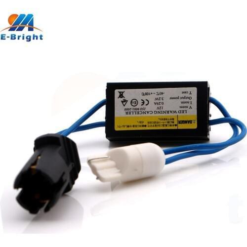 4X 20X 12V 3.2W Canbus Error Free W5W 194 T10 / BA9S Resistance Decoder for Car Light Bulbs T10 Auto NO ERROR