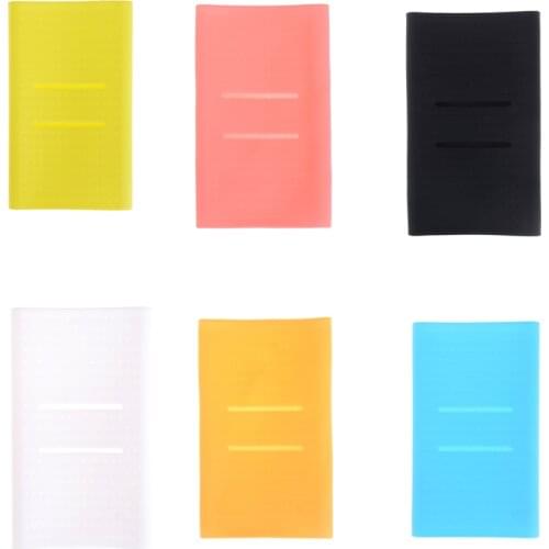 For Xiaomi Powerbank Case for 10000 mAh Mi Power Bank Silicon Case Rubber Cover for Portable External Battery Pack