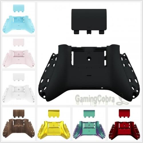 EXtremeRate Replacement Back Shell with Battery Cover for Xbox Series S/X Controller - Controller & Side Rails NOT Included