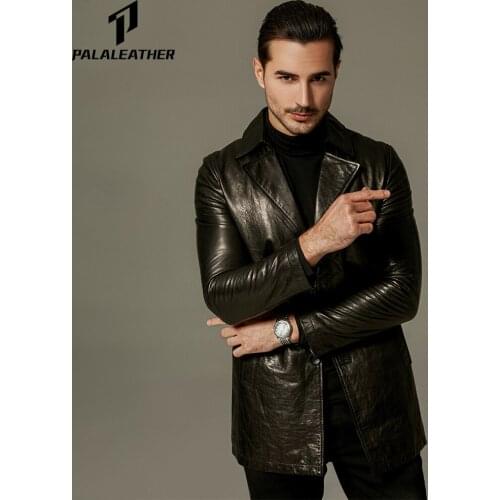 H Silhouette Vegetable Tanned Buttoned Trench Coat