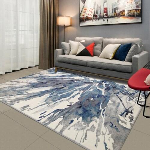 Modern nordic european living room carpet rug bedroom sofa coffee table rug home study den thick rug