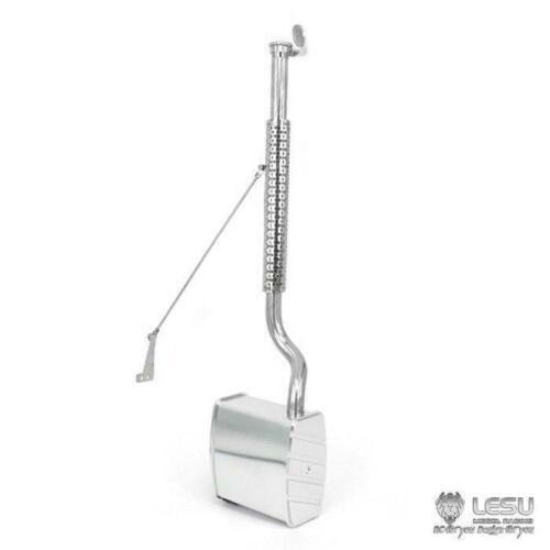 LESU Exhaust Pipe Metal for 1/14 RC MAN Model Tractor Truck Tamiya Trailer TH02561-SMT5