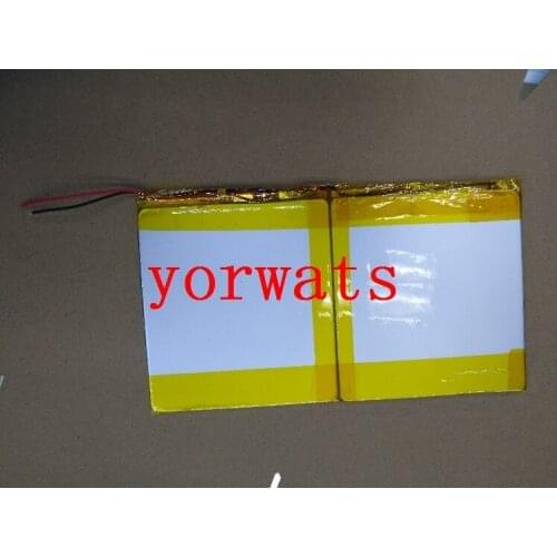 New Hot A Rechargeable Li-ion Cell 3.7V polymer lithium battery 4093105*2 direct sales high capacity tablet pc mobile power sup