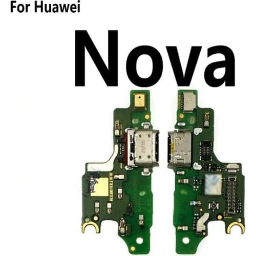 New USB Port Charging Dock Charger Board Flex Cable & Microphone For Huawei Nova Lite Plus 2017