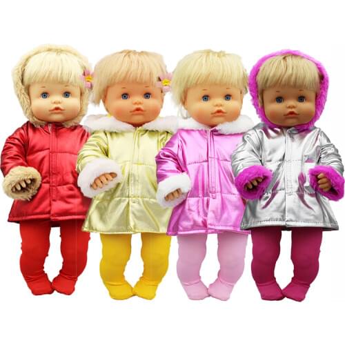 2020 New Down jacket doll Clothes Fit 42cm Nenuco Doll Nenuco su Hermanita Doll Accessories