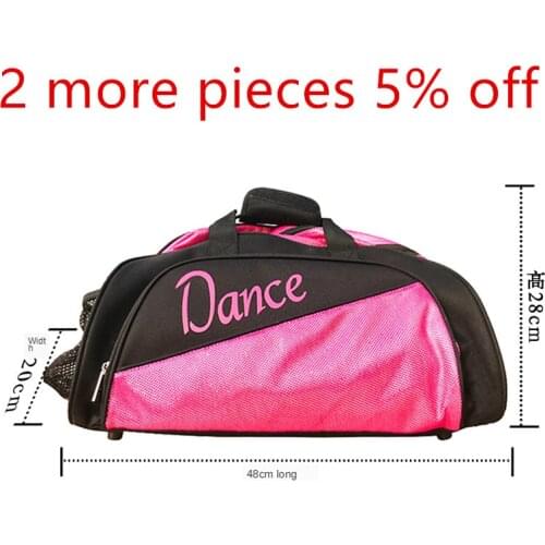 New Coming Big Dance Bag Metallic Shining Duffle Blue Red Black Ballet Jazz Salsa Yoga Leisure Sports Gym Contemporary More Uses