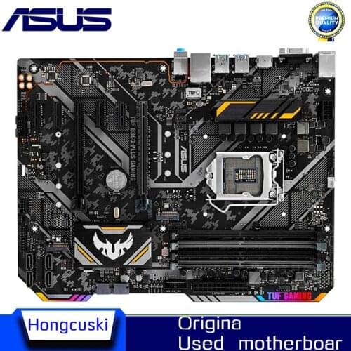 For ASUS TUF B360-PLUS GAMING Used original motherboard Socket LGA 1151 DDR4 B360 Desktop Motherboard