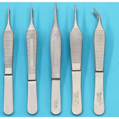 Otonasal cartilage forceps 12.5cm stainless steel shaping forceps with fine tooth clamps to stabilize ophthalmology