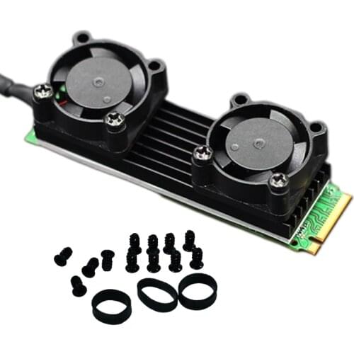 M2 SSD Heatsink Cooler Radiator Cooling Fan NVME M.2 2280 Hard Drive Disk Heat Dissipation Cooling Pad Hard Drive Cooler