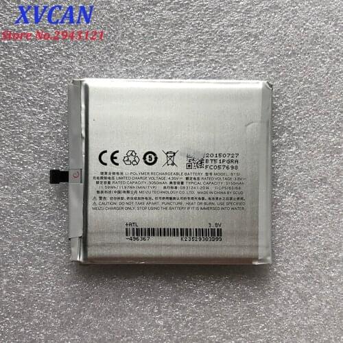 High Quality Original Backup 3150mAh Battery BT51 For Meizu MX5 Smart Mobile Phone++Tracking Number+In Stock