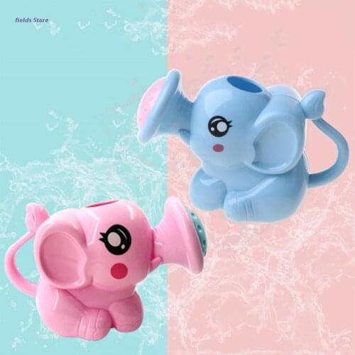 Funny Small Elephant Watering Pot Baby Kids Bath Toys Plastic Watering Can Beach Play Sand Toy Gifts for Children