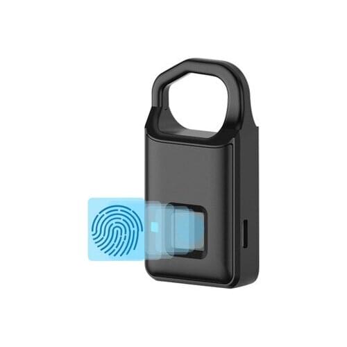 Fingerprint padlock, smart suitcase, student dormitory warehouse door anti-theft lock