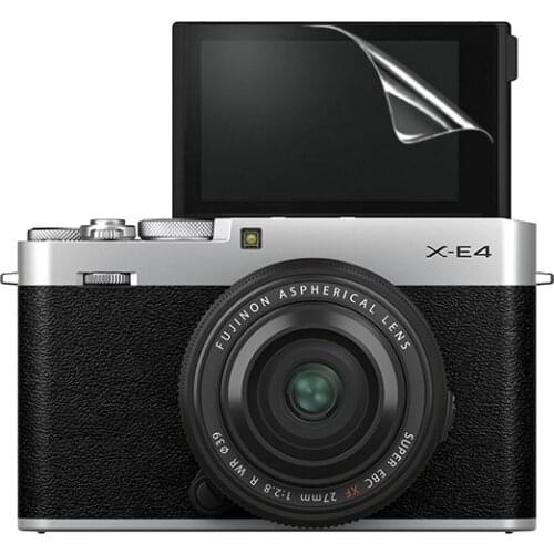 3pcs PET Screen Protector Clear Soft Protective Film for fujifilm X-E4 XE4 Camera LCD Display Guard Protection