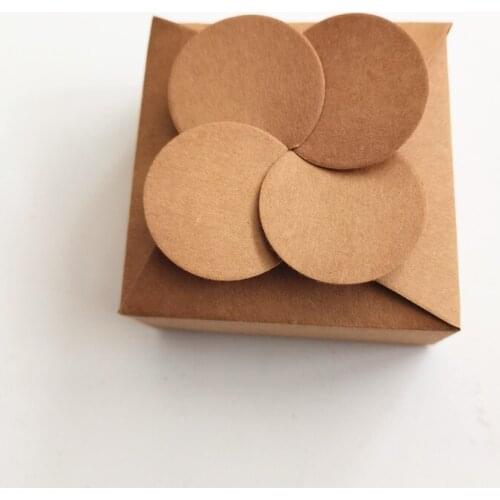 100pcs Mini Candy Boxes Kraft Paper Gift Box Wedding Birthday Christmas Party Favor Present Packing Boxes