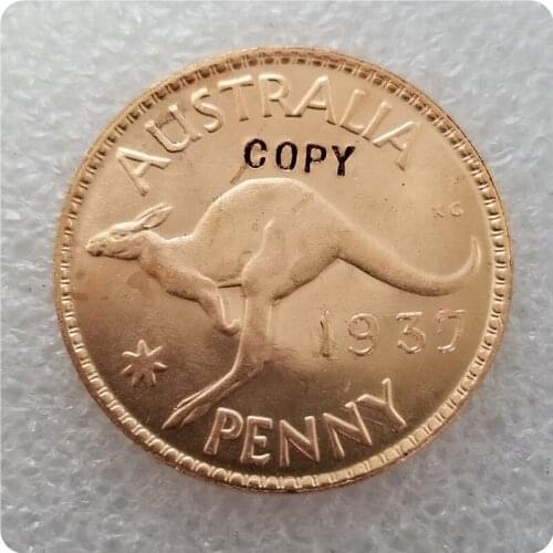 1937 AUSTRALIAN PENNY COPY COIN