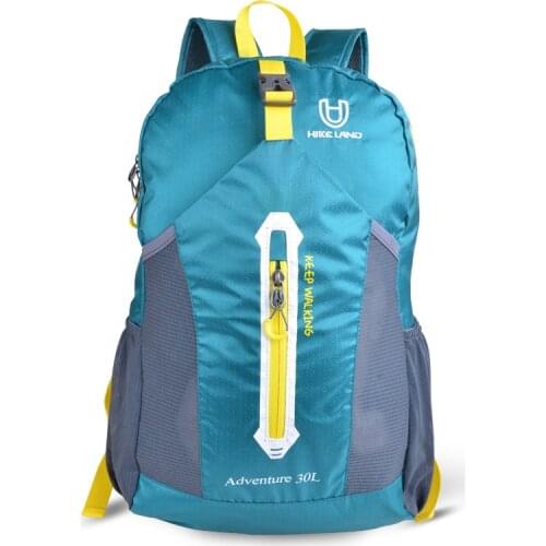 230g super lightweight backpack Soft Foldable Waterproof Trekking Travel Dry Bag Unisex Hiking Nylon 30L Camping Rucksack Sac