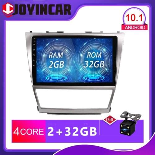 JOYINCAR 10.1 "Android Car Radio for Toyota Camry 2007 ~ 2011 Stereo GPS Navigation Audio Video Multimedia MP5 Player WIFI Bluet