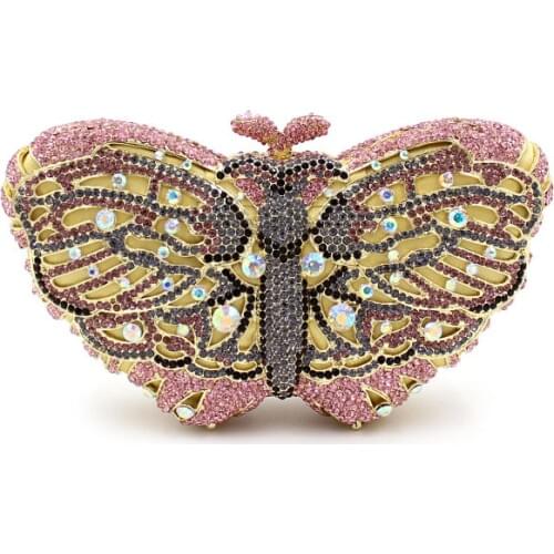 BL020 Luxury diamante evening bags octagon colorful clutch bags women party purse bags crystal sacoche pochette handbags