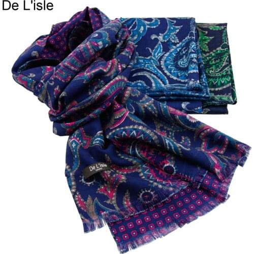 De L’isle Men's Scarves
