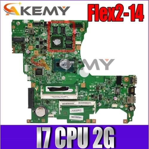 Flex2-14 I7- 4510 i7-4500 i7-4600 DIS N15V 2G notebook motherboard.FRU 5B20G36229 5B20G36396 5B20G36403 5B20G36292