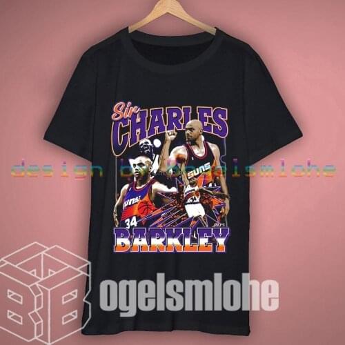 Sir CHARLES BARKLEY Basketball 90s Retro Vintage Bootleg T Shirt New Unisex Size T Shirt BS 257