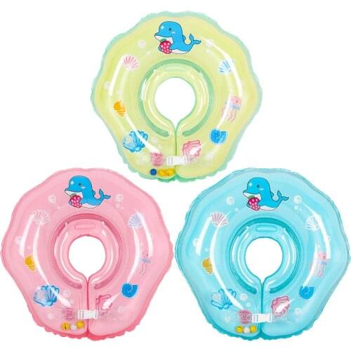 Newborn Neck Ring Baby Swim Float Kids Inflatable Safety Swimming Ring Infant Float Circle For Bathing Swim Water Float Ring