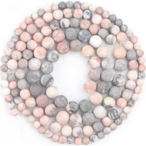Round 4/6/8/10mm Pink Loose Beads for DIY Craft Bracelet Necklace Jewelry Making
