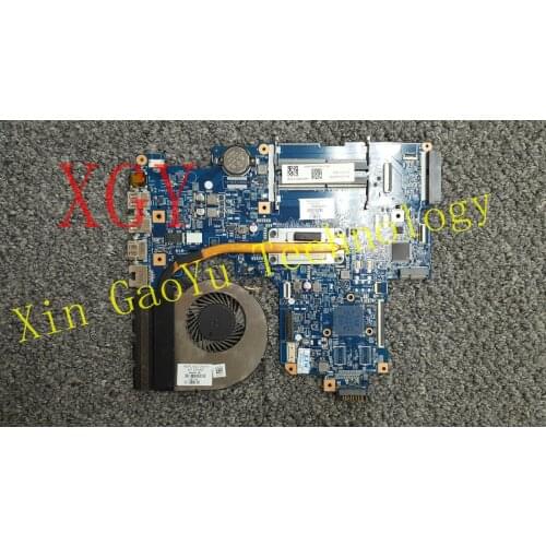 Original FOR HP 17-x047cl notebook motherboard i3-6006u 2.0ghz fan with heat sink 910236-601 100% Tested OK