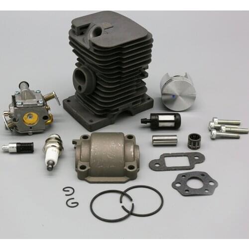 37mm & 38mm Engine Cylinder Piston Carburetor Fit For STIHL MS 017 018 MS170 MS180 MS 170 180 Chainsaws 11300201208 11301200603