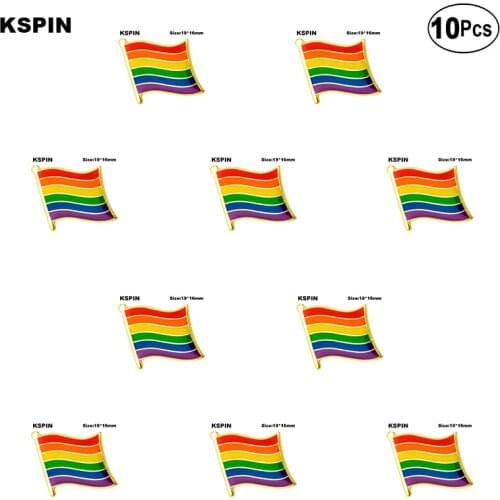Rainbow Pride Badge Lapel Pin Brooches Pins Flag badge Brooch Badges