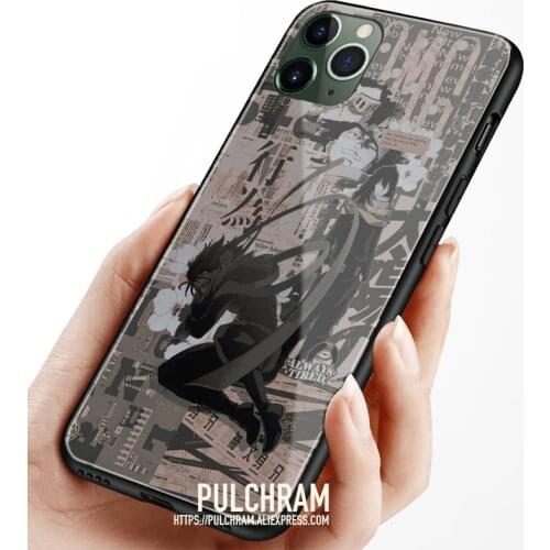 Eraserhead Shota Aizawa Glass Soft Silicone Phone Case Cover Shell For iPhone SE 6s 7 8 Plus X XR XS 11 12 Mini Pro Max Sumsung
