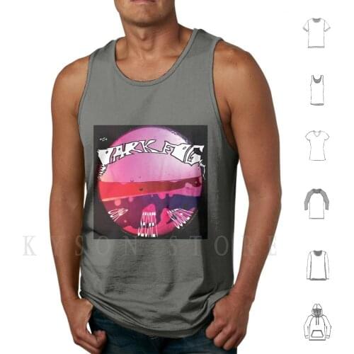 Dark Fog Our Secret Society Album Cover Tank Tops Vest Sleeveless Psychedelic Psychedelic Rock Music Album Cover
