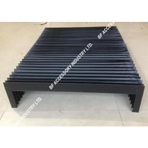 U type cnc machine accordion bellows Inside: W330mm x 25mm ,lenght=600mm