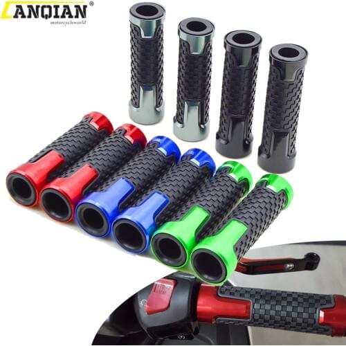 7/8' 22mm Universal Motorcycle Accessories CNC Aluminum Handle Grip Handlebar Grips For Honda For Yamaha For Kawasaki For Suzuki