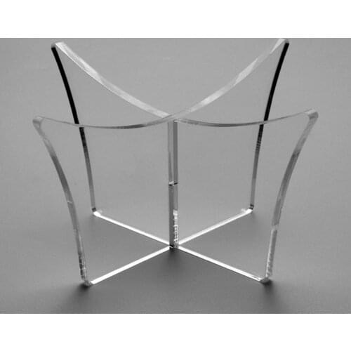 Display Stand Transparent Easy Installation Acrylic Basketball Volleyball Display Holder Clear Bowling Ball Soccer Display Rack