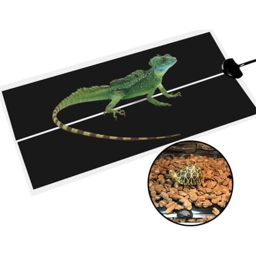1Pc Reptile Heating Pad Terrarium Pet Heat Mat Adjustable Temperature Controller Incubator Mat EU Plug 5 -35W Reptile Supplies