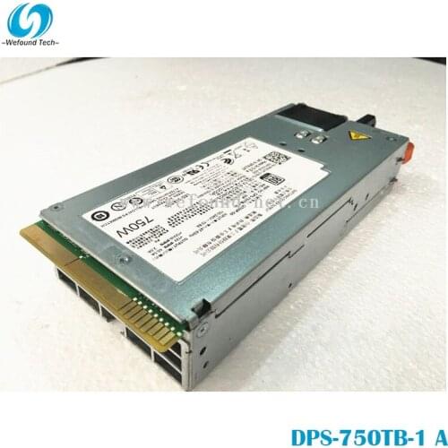100% working power supply For R510 R910 T710 750W FN1VT D750P-S0 DPS-750TB-1 A Fully tested